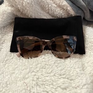 Valentino Tortoise Shell Studded Sunglasses